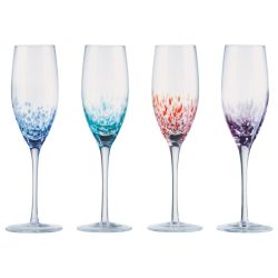 Flutes stemless disposable flute plas