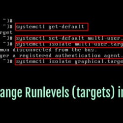 Lab 8-1 working with boot loader and runlevels