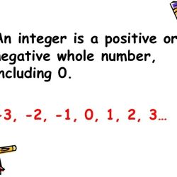 Signed integers